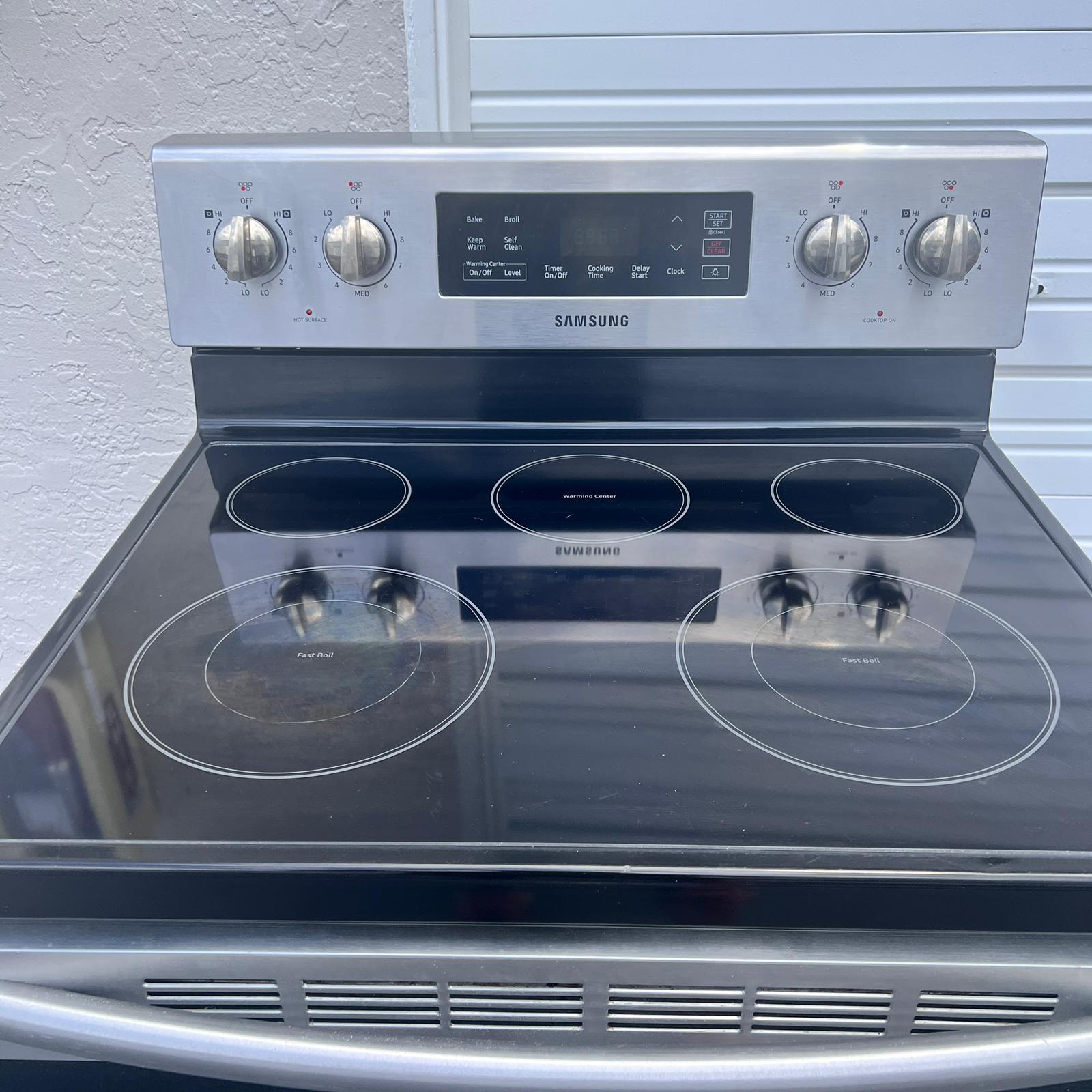 Samsung Stainless Steel Electric Stove Samsung Stainless Steel Electric Stove